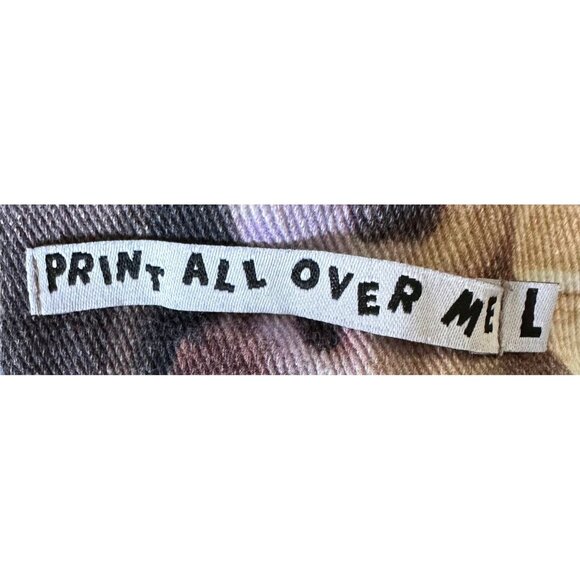 Print All Over Me Corgi Dog Shorts Unisex Large PAOM Pockets Christmas Birthday - Picture 11 of 12